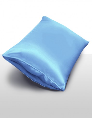 Silk Pillowcase Light Blue
