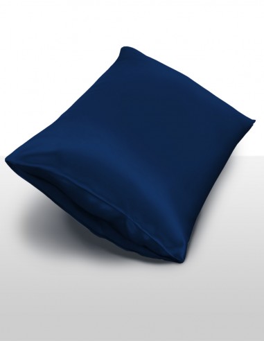Silk Pillowcase Dark Blue